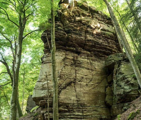 Felsformation bei Bollendorf, © Eifel Tourismus GmbH / Dominik Ketz