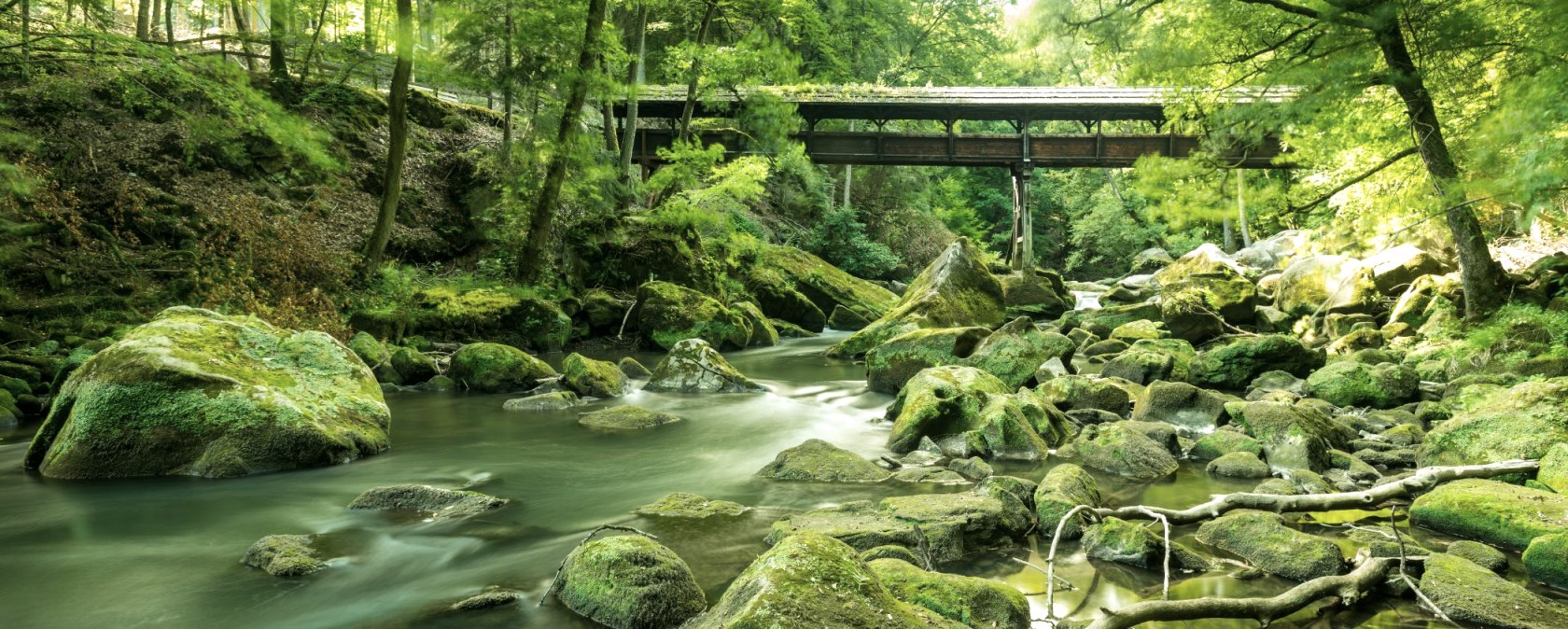 Stromschnellen in der Prüm werden als die Irreler Wasserfälle bezeichnet., © Rheinland-Pfalz Tourismus, D. Ketz