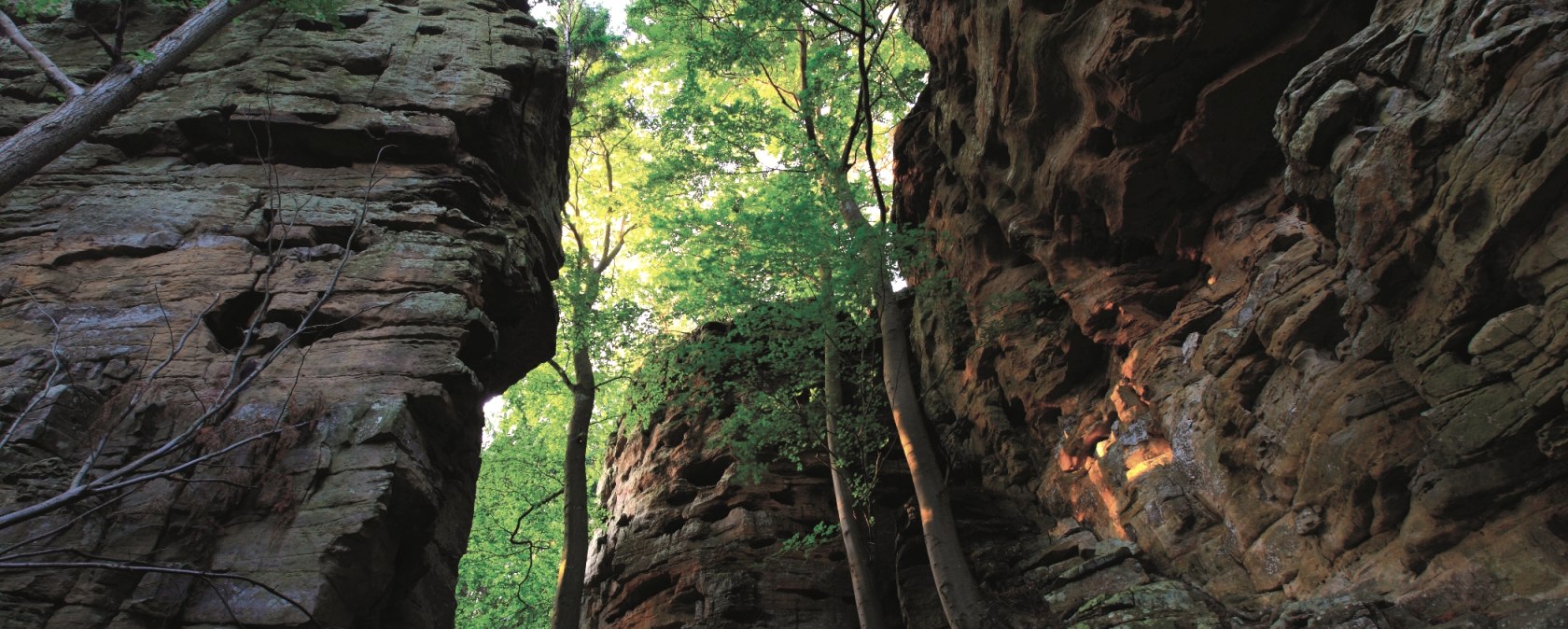 Sandsteinfelsen im Naturpark Mellerdall, © Naturpark Südeifel, Ch. Schleder