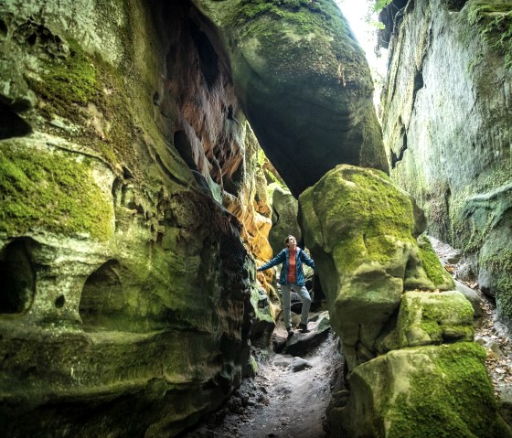 Felsen in der Teufelsschlucht, © Eifel Tourismus GmbH, D. Ketz