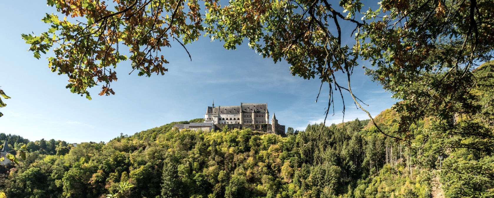 Nat'Our Route 5, Schloss Vianden, © Eifel Tourismus GmbH, D. Ketz